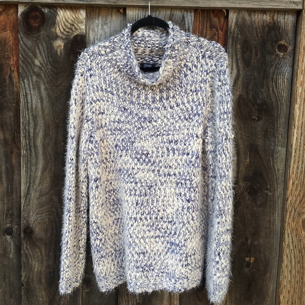 Oversized comfy blue sweater